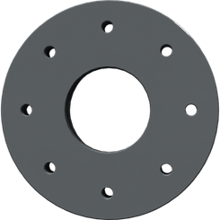 Pièces agricoles - Pièce divers - Palier nu rotor (DARK GREY) Kverneland origine