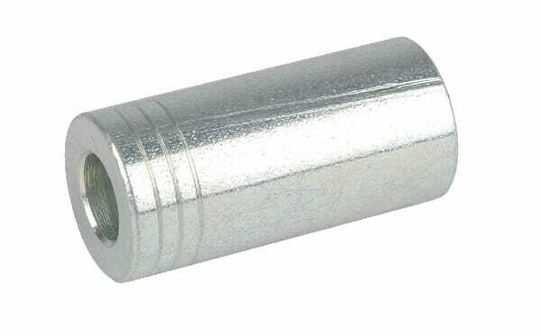 Pièces agricoles - Pièce divers - Jupe à sertir Ø12x25mm DN10,5 acier / zingué / blanc passivé Kramp