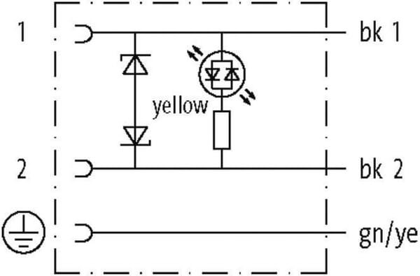 Pièces agricoles - Electricité - Fiche 11 mm, câble 7,5 m, PU