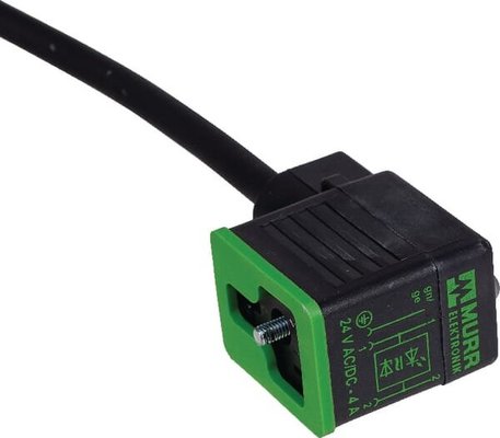 Pièces agricoles - Electricité - Fiche 11 mm, câble 7,5 m, PU