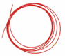 Gaine teflon 4,5m rouge 1,0-1,2