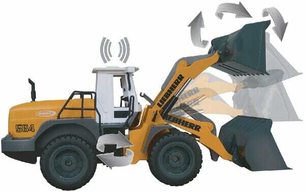 Loisirs - Jouets - Pelle chargeuse Liebherr 564