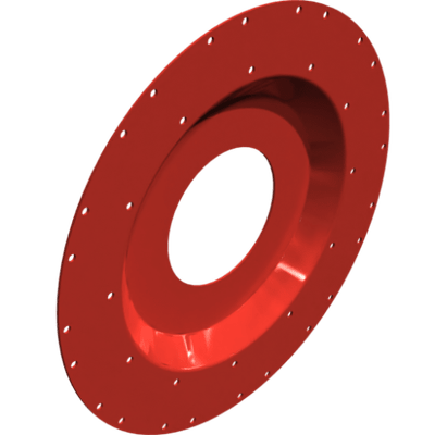 Pièces agricoles - Pièce divers - Rotor bottom-plate le. rotat. 12arm Kverneland origine