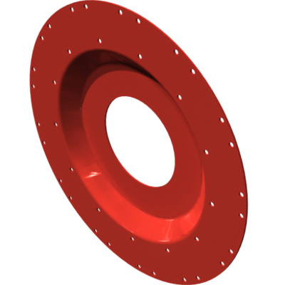 Pièces agricoles - Pièce divers - Rotor bottom-plate le. -rotat.13arm Kverneland origine