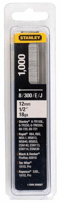 Outils - Outils divers - Clou 12mm type J - 1000 pièces