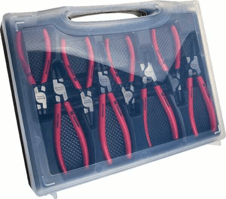Outils - Outils divers - Jeu 8 pinces pour circlips