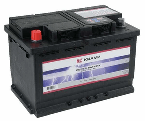 Pièces agricoles - Eclairage - Batterie 12V 70Ah 640A Kramp