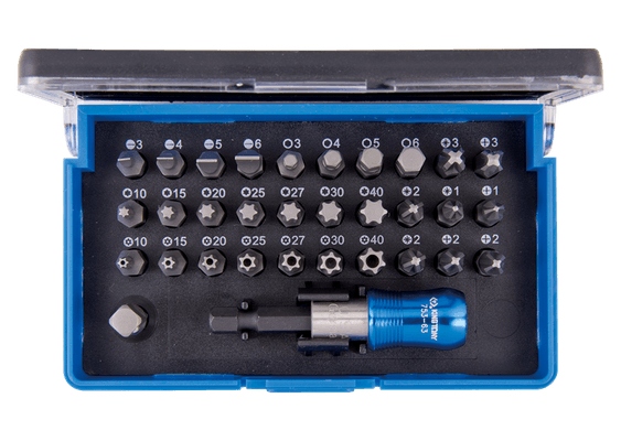 Outils - Outils divers - Coffret embouts tournevis 1/4" 32 pièces