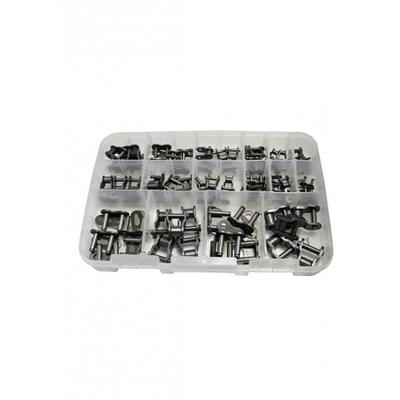Equipement d'atelier - Equipement d'atelier divers - COFFRET ASSORT. 80 PCS ATTACHES MAILLONS SIMPLES