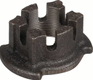 Ecrou crénelé M42x2 DIN937
