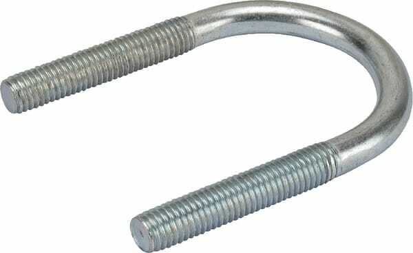 Pièces agricoles - Machines - Boulon étrier M10x52x92 Zinc