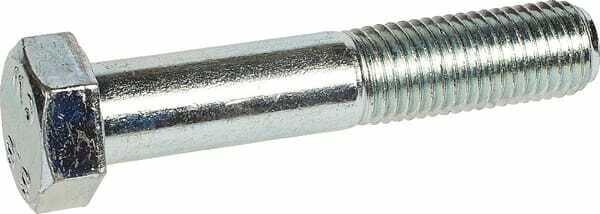 Pièces agricoles - Machines - Vis M16x85-8,8 zinc DIN931-A