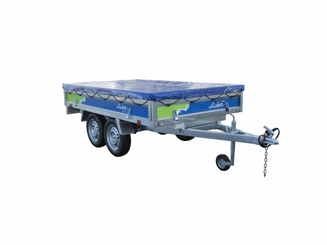 Materiels - Remorque voiture - TOLEDE 2 essieux 253x147x30 PTAC 500