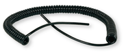 Cordon spiralé 7 conducteurs, section câble 6x1 mm², extension 64 à 350 cm (par 1)