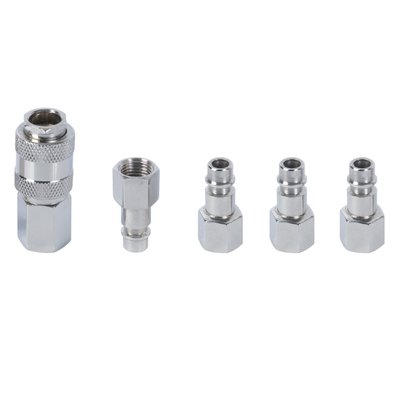 Pièces motoculture - Pièce compresseur - LOT DE 5 RACCORDS PNEUMATIQUES SOUS BLISTER