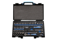 Coffret de douilles et accessoires1/4" 6 pans EVAWAVE - 50 pièces