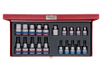 Coffret 3/8-1/2 Torx 20 pièces
