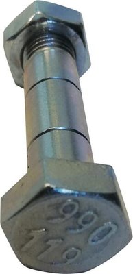 Pièces agricoles - Machines - Boulon de cisaillement avec écrou (25x) M14x67 10,9 TYPE 40/45
