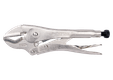 Pince étau machoires incurvées 175 mm nickel