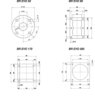 Pièces agricoles - Fertilisation & Lisier - Pompe B.P. BR-EVO 94m³/h entraînement hydraulique B.P.