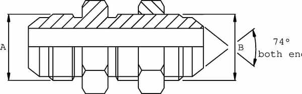 Pièces agricoles - Hydraulique - Adaptateur