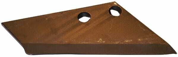 Pièces agricoles - Travail du sol - Soc à ailettes 225 mm d.