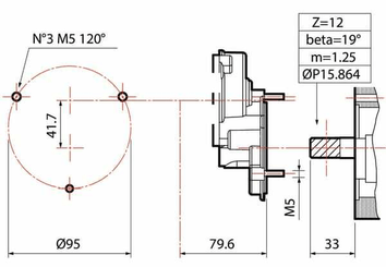 Pièces agricoles - Pièce Pulvérisateur - Pompe à piston à membrane MC20
