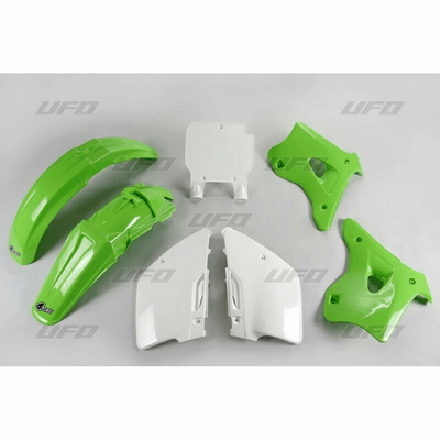 Pièces Quad & Motos - Plastiques - Kit plastique UFO couleur origine Kawasaki KX125/250