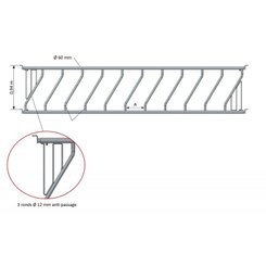 Accessoires et options matériel  - Matériel d'élevage - autre - PANNEAU LS2 TAURILLON 6M