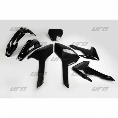 Pièces Quad & Motos - Plastiques - Kit plastique UFO noir Husqvarna