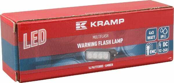 Pièces agricoles - Eclairage - Avertisseur flash LED orange 4x3W 12/24V
