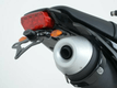 Support de plaque R&G RACING noir pour micro clignotants Honda MSX125