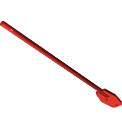 Pièces agricoles - Pièce divers - tige peinte à gauche