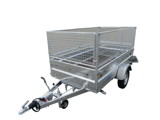 Materiels - Remorque voiture - ROBUST 253x134x50 1 essieu freiné PTAC : 1300 kg