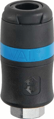 Pièces agricoles - Pièce pneumatique - Racc.rapide filet fem. BSP1/2"