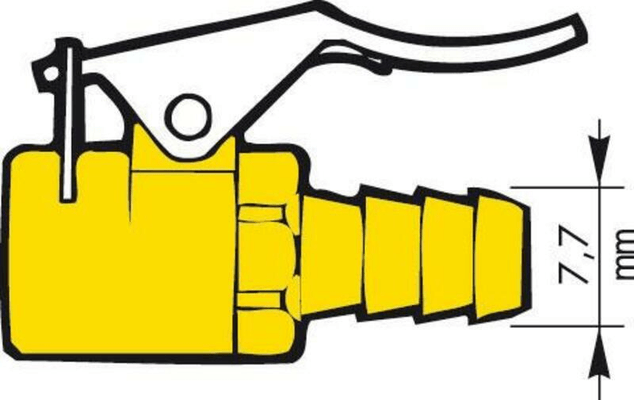 Pièces Quad & Motos - Outillage - Raccord de gonflage PROVAC valve type Schrader