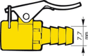 Raccord de gonflage PROVAC valve type Schrader