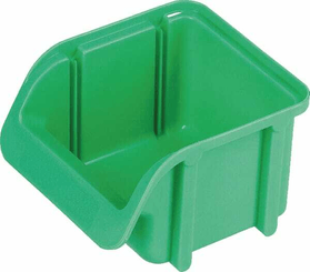 Pièces agricoles - Outils atelier - Boîte de rangement 100x115x75mm, capacité 0,46l, polypropylène vert, Linbin no.1 de Hünersdorff