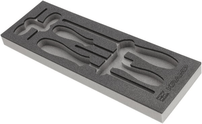 Outils - Outils divers - Insert en mousse pour jeu de tournevis PH/PZ 6 pcs