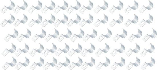 Pièces agricoles - Fasteners - Support simple rond 16 50x