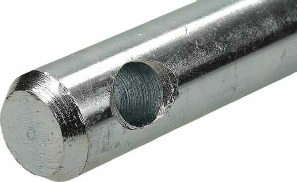 Pièces agricoles - Tracteur pièce adaptable - Axe d’attelage inférieur 22x28x22mm Cat.1/2 Kramp