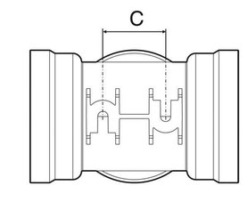 Pièces agricoles - Pièce Pulvérisateur - Tube (gaine) raccord en T T9