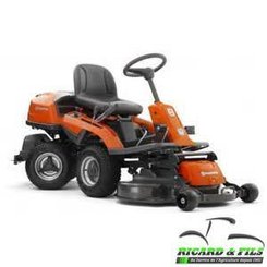 Materiels - Tondeuse autoportée - Tondeuse autoportée coupe frontale cellules Husqvarna R216TAWD