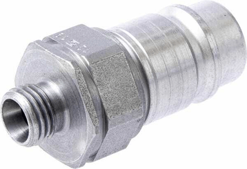 Pièces agricoles - Hydraulique - Coupleur mâle 1/2-M14x1,5- 8L