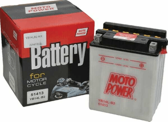 Pièces agricoles - Eclairage - Batterie 12V 14Ah 200A avec pack d'acide Kramp