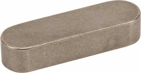 Pièces agricoles - Fasteners - Clavette parallèle à bouts arrondis12x8x40