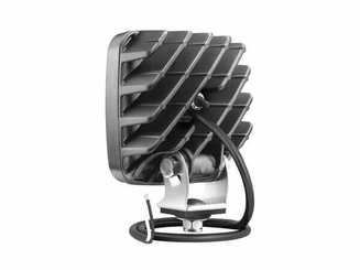 Pièces agricoles - Eclairage - Feu de travail LED avec interrupteur, R23, 22 W, 1600 lm, carré, 12-24 V, 105x105x50 mm, faisceau large, Wesem