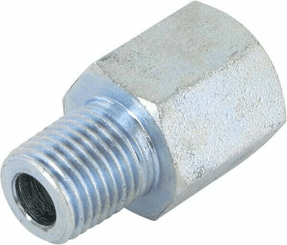 Pièces agricoles - Hydraulique - Raccord m/f 1/4 BSPx1/4 BSP