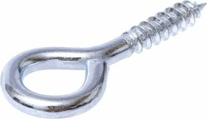 Pièces agricoles - Fasteners - Vis à œillet 3,8 mm, Ø 3x20, ronde, acier