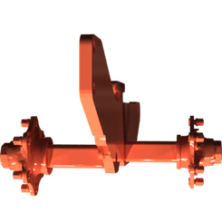 Pièces agricoles - Pièce Semoir - Cadre de roue l. sans frein -peint-